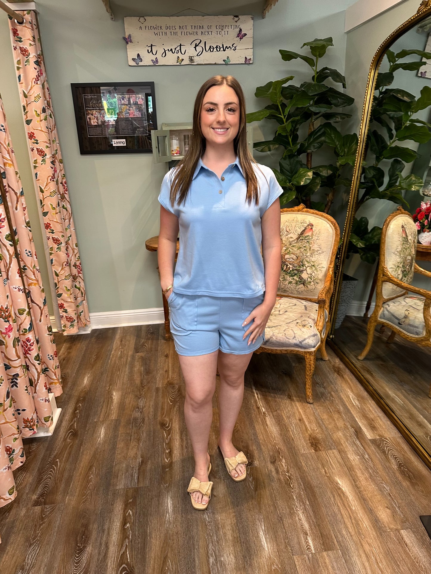 Polo SS Top and Short Set