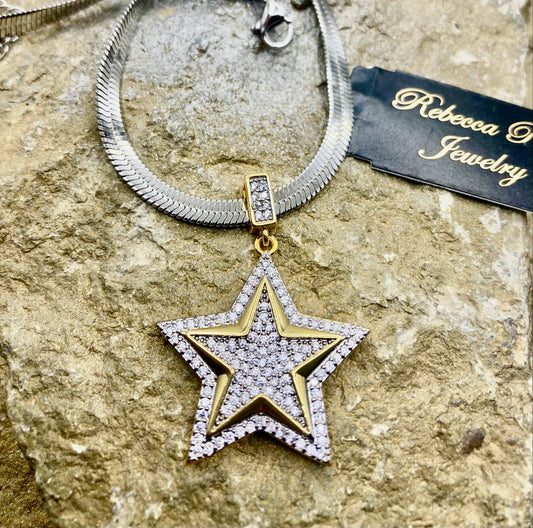 Silver Star Necklace
