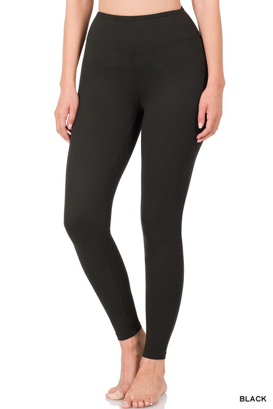Wide Waistband Butter Leggings