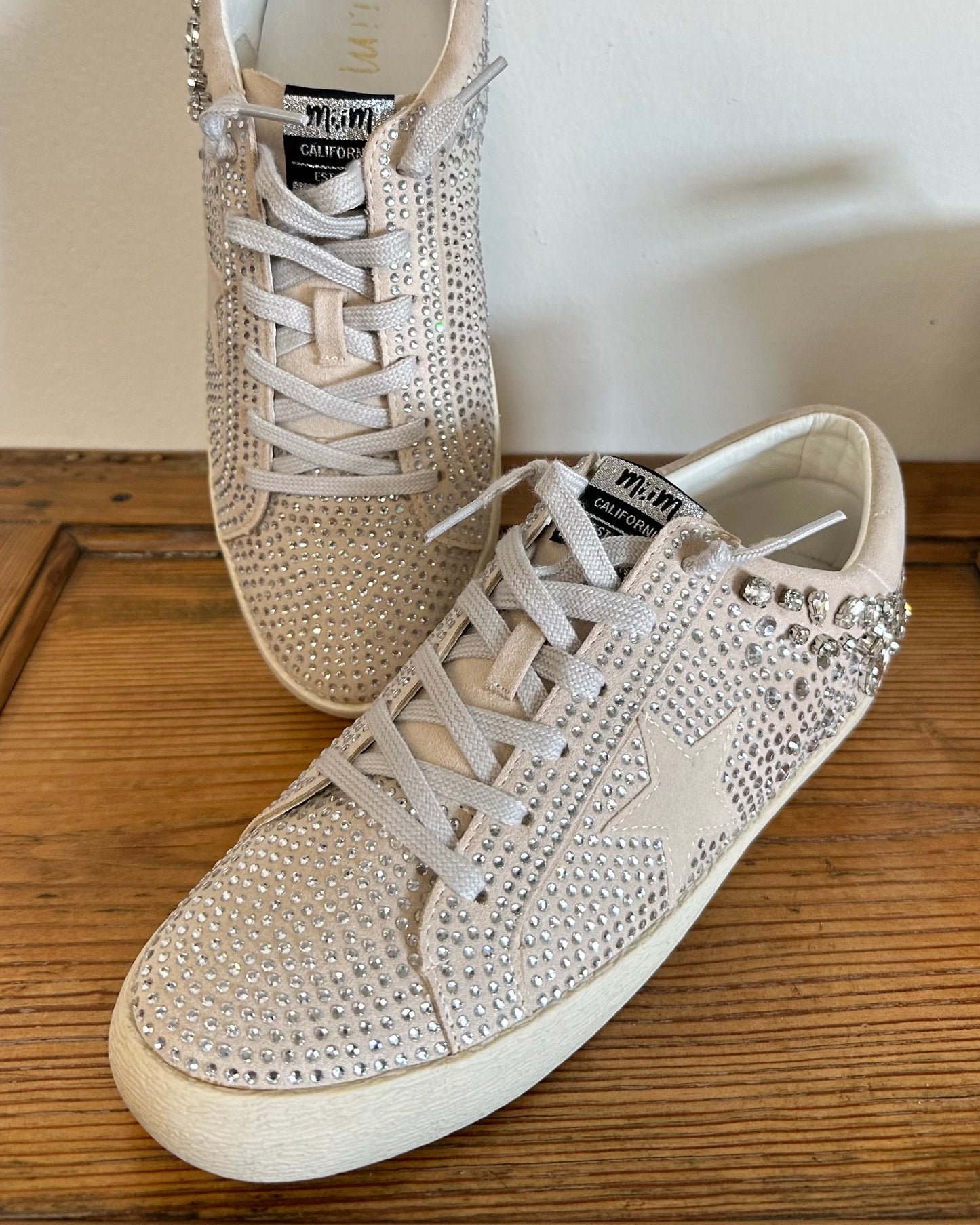 "Goldie" Bedazzled Sneaker