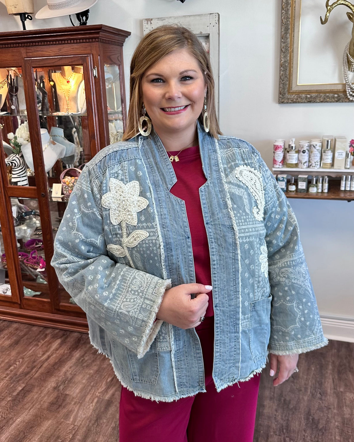 Quilted Patch Jacket