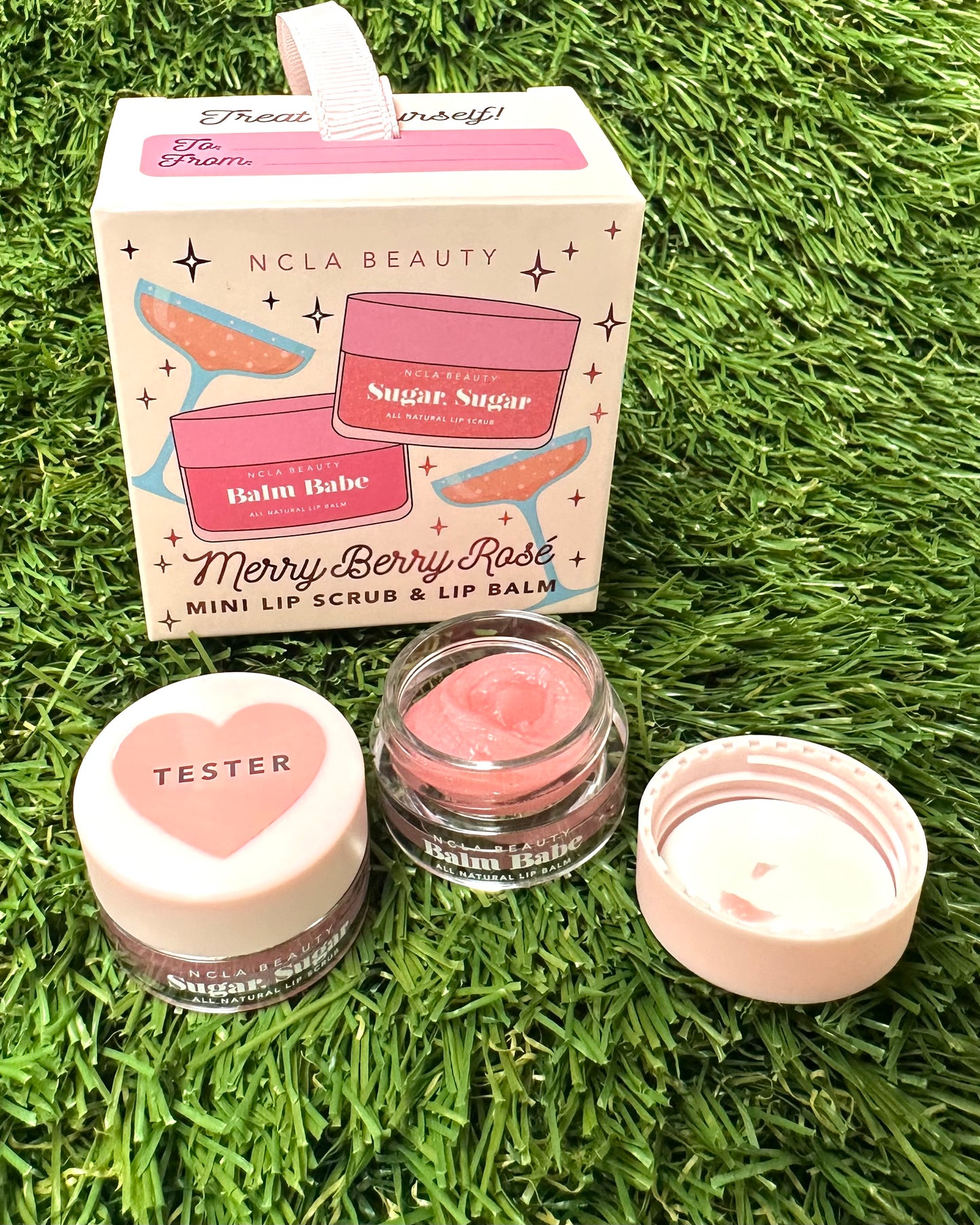 Merry Berry Rose Lip Treatment Ornament