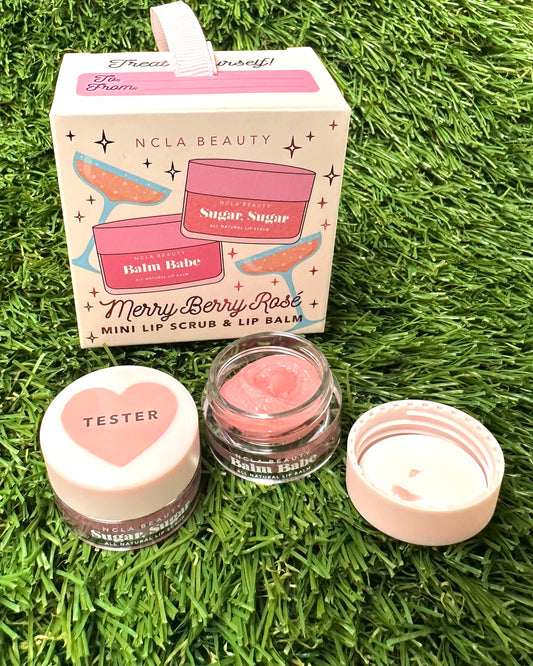 Merry Berry Rose Lip Treatment Ornament