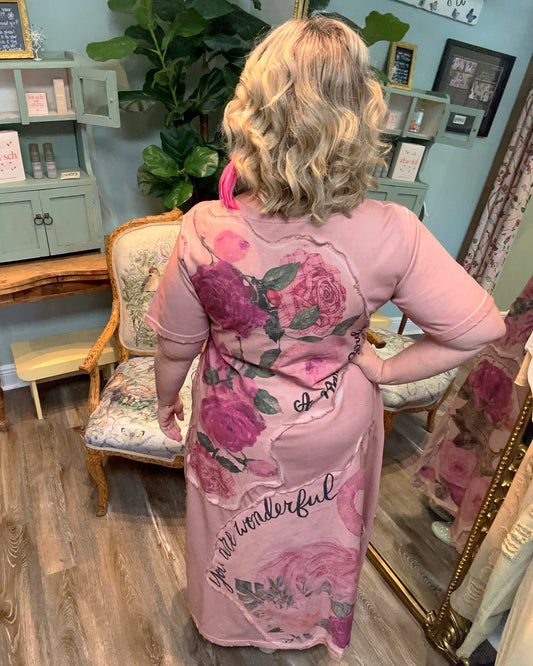 Flamingo Dress by "A Rare Bird"