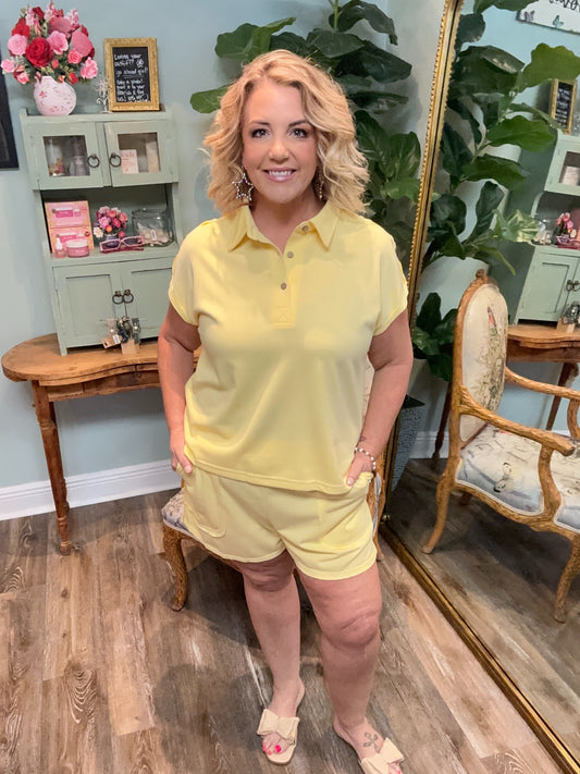 Polo SS Top and Short Set
