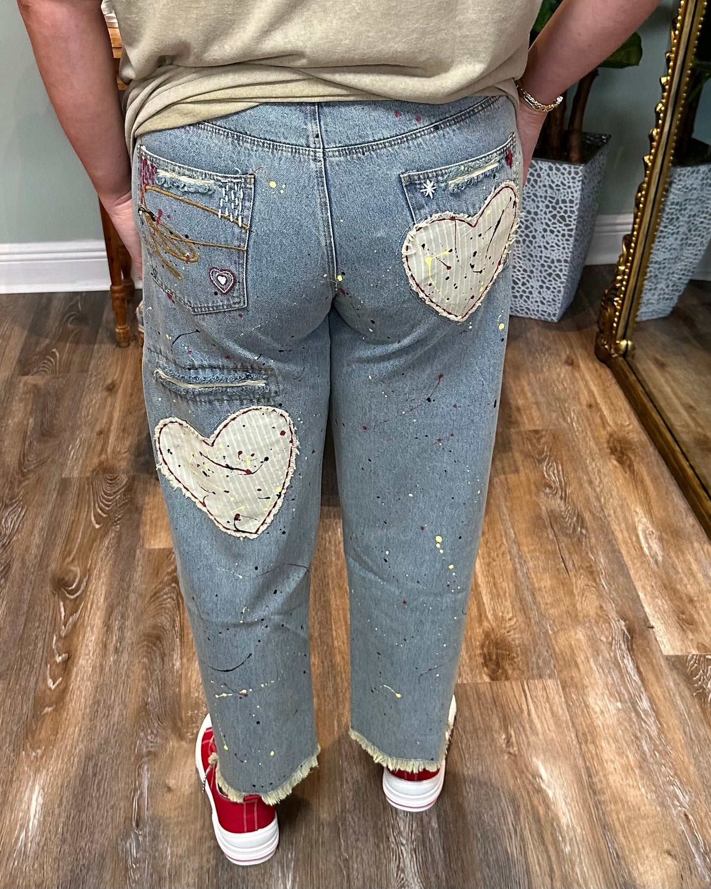Full of Hearts Jeans