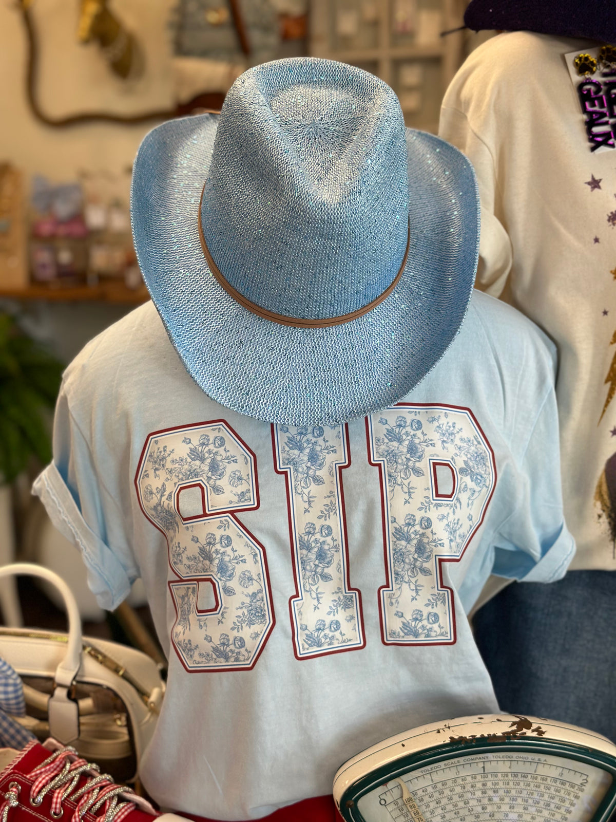 Sequin Cowboy Hats