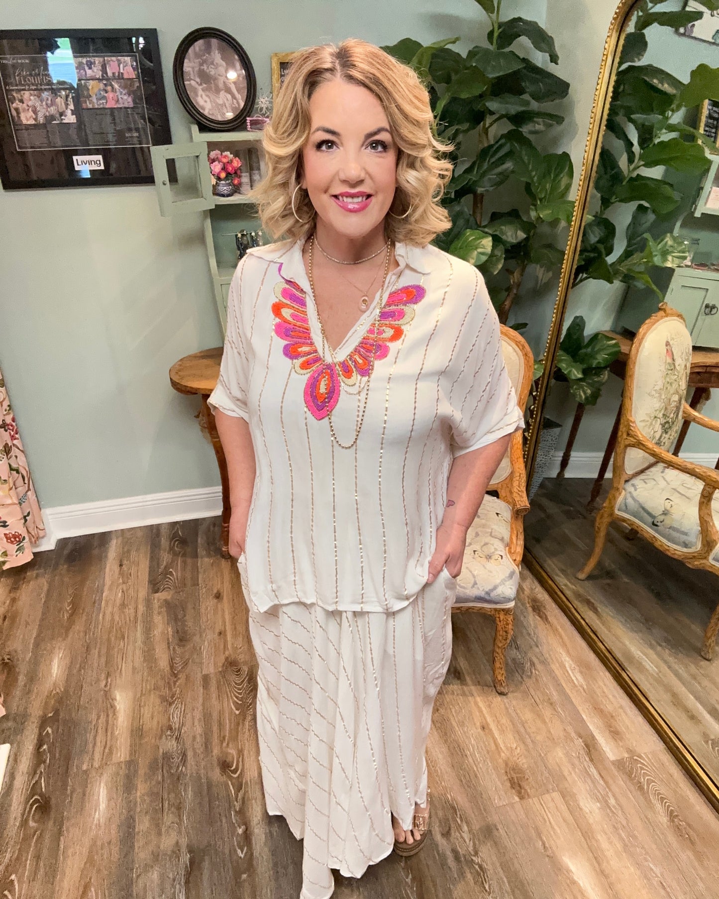 Camelia Set - Ivory