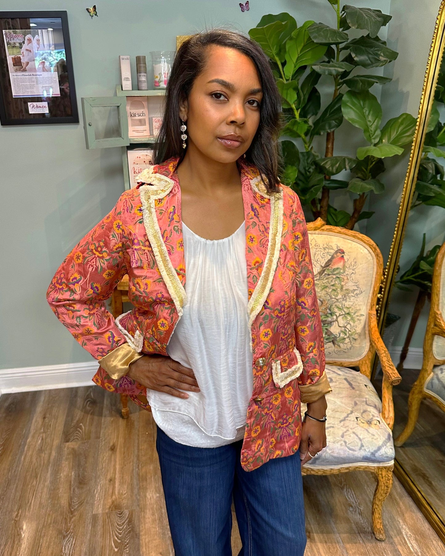Renaissance Silk Jacquar