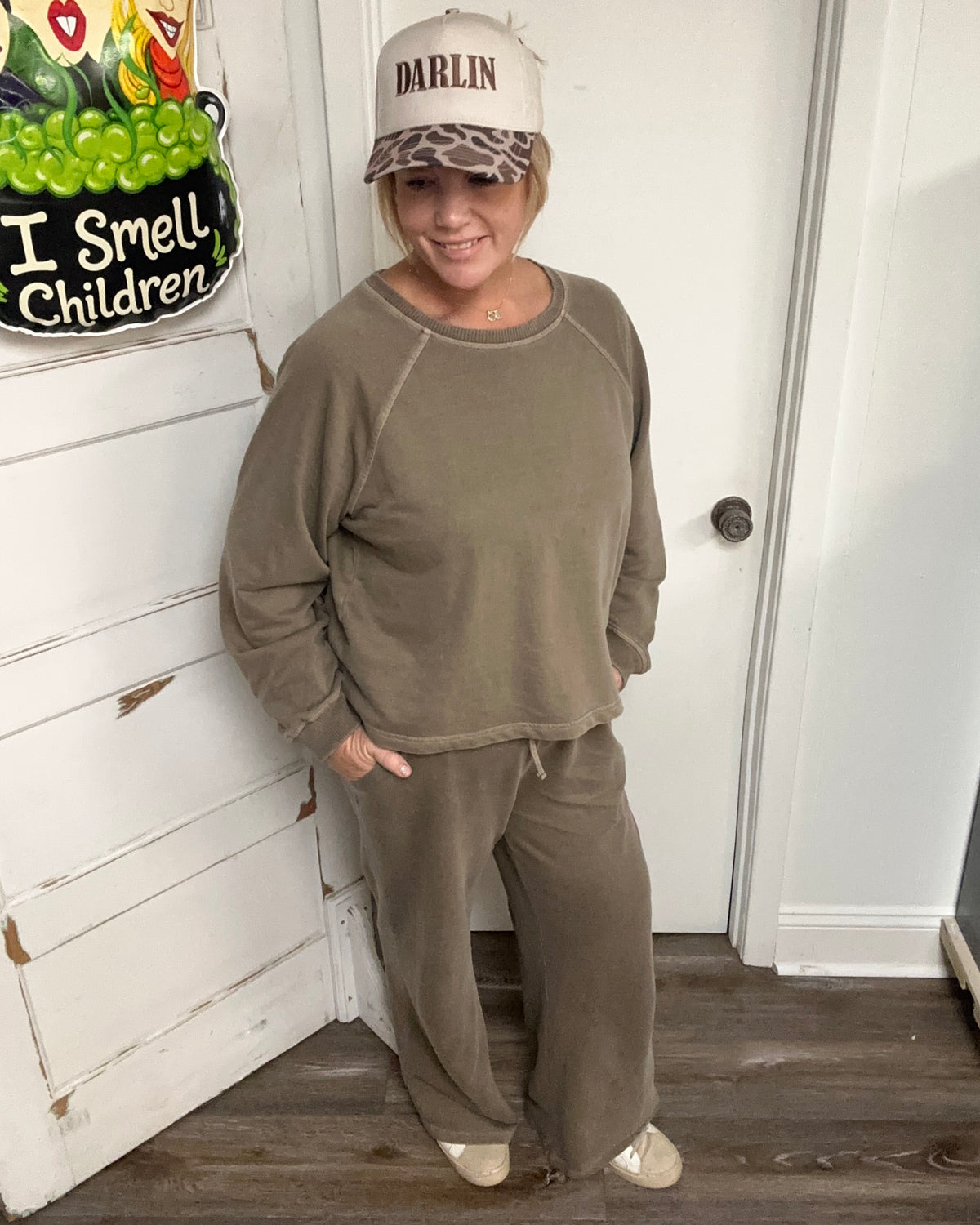 French Terry Pullover & Pant Set