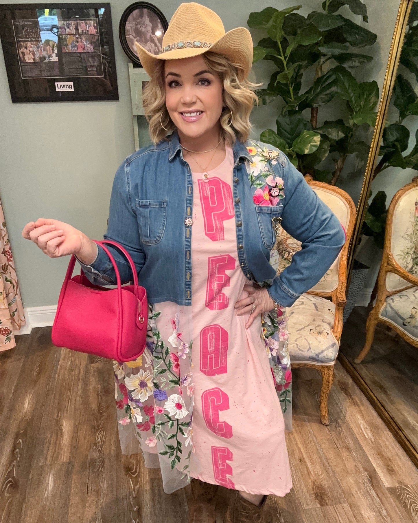 Pink Peace Dress