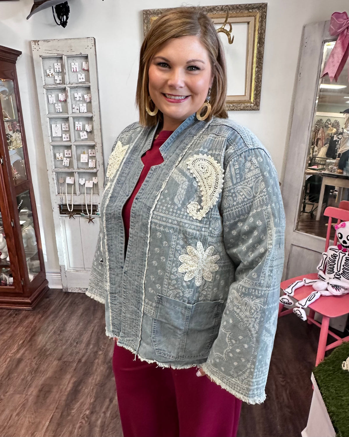Quilted Patch Jacket
