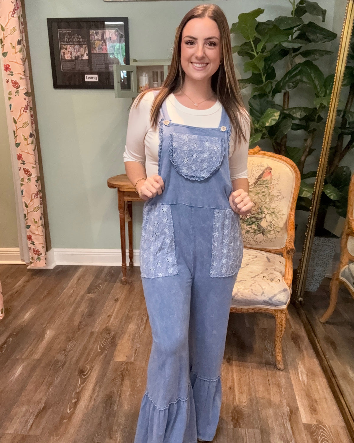Tea Party Ruffle Jumpsuit