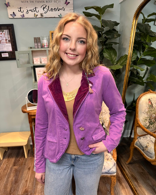 Violet Colonel Jacket
