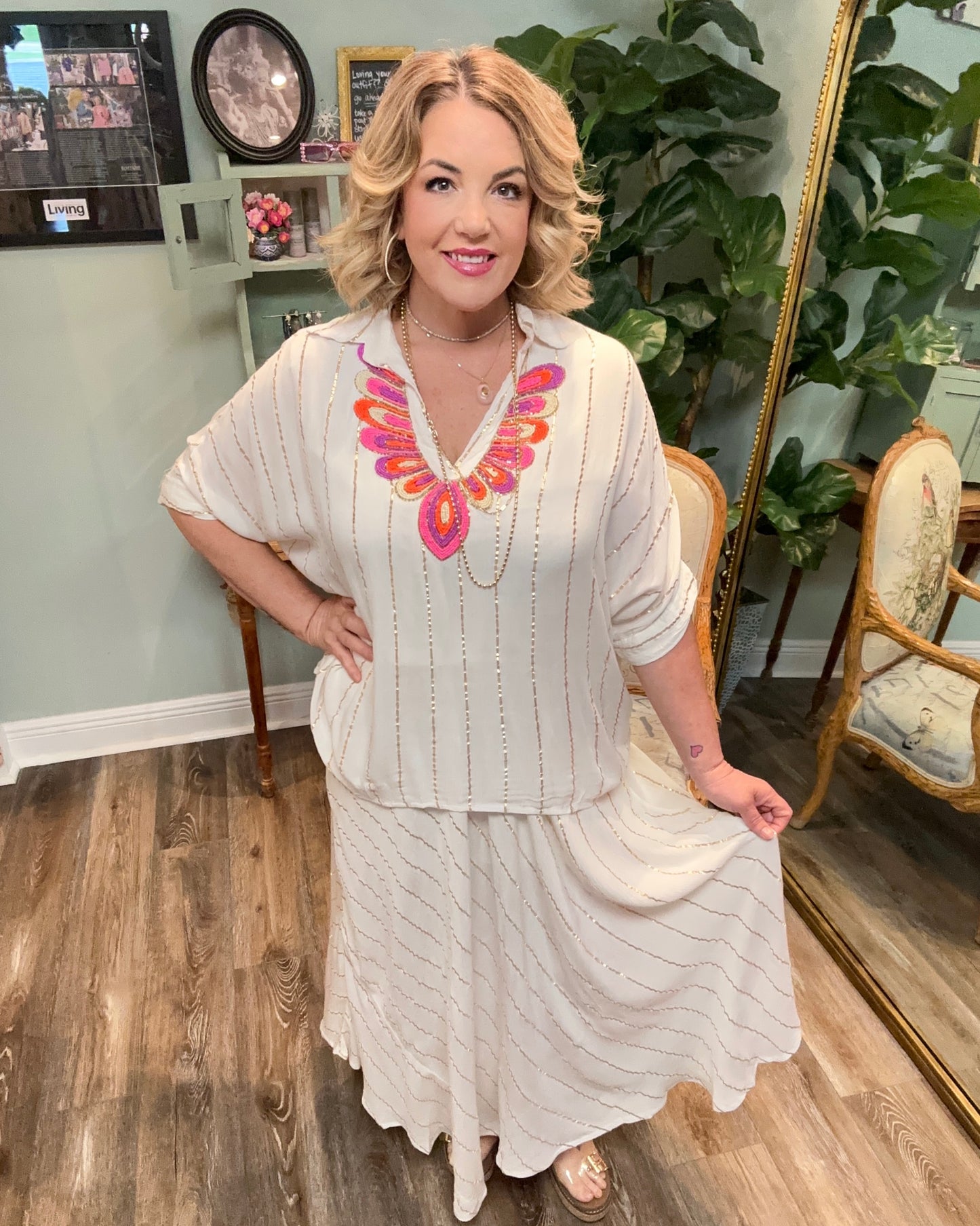 Camelia Set - Ivory
