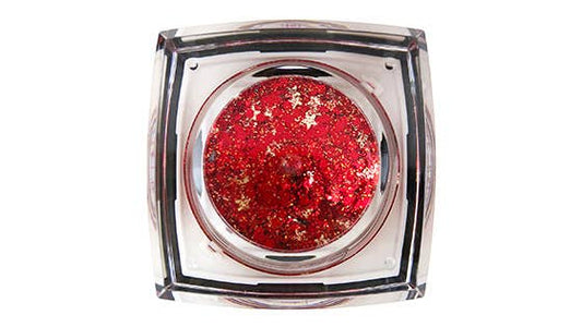 Crimson Kiss Chunky Glitter Gel