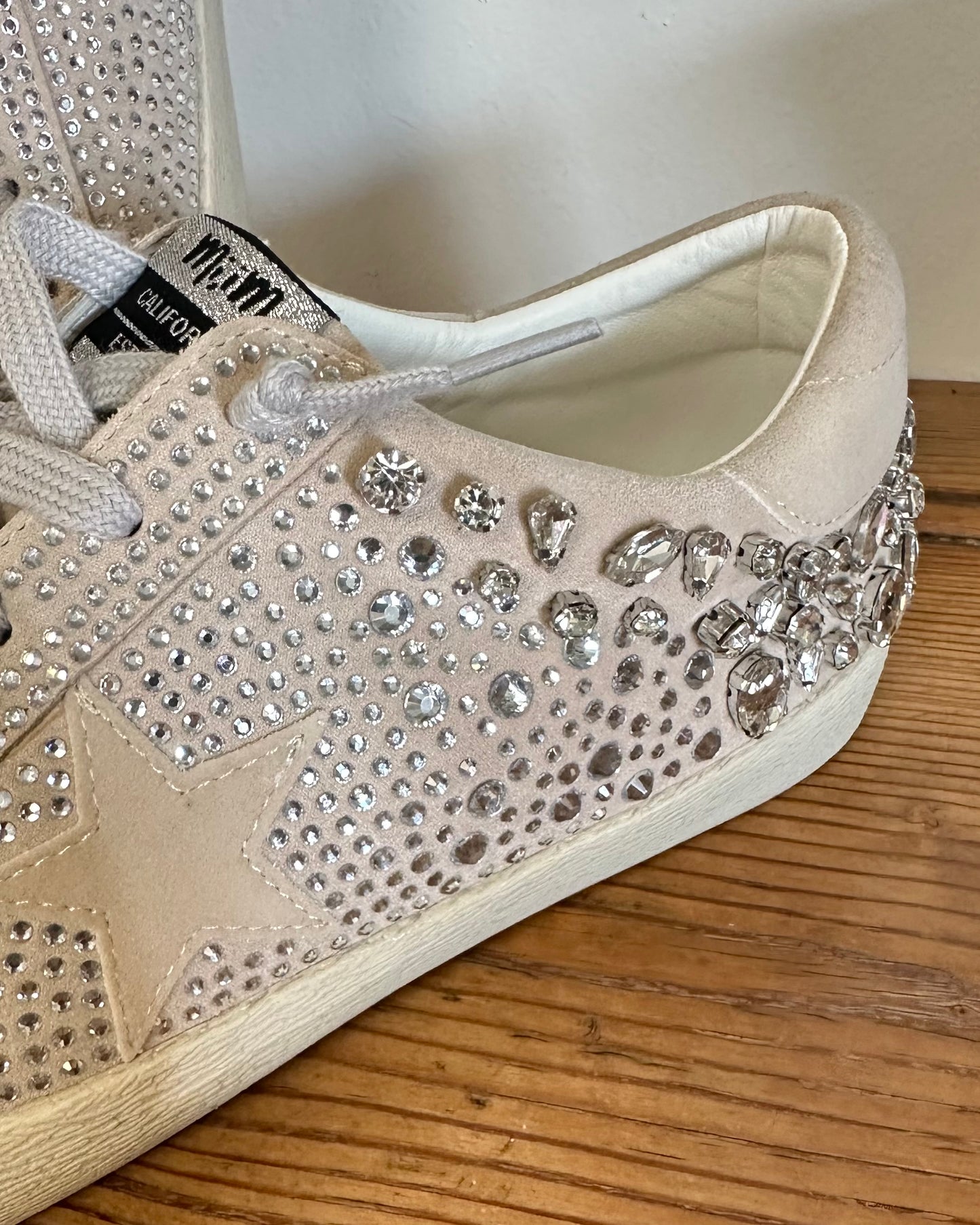 "Goldie" Bedazzled Sneaker
