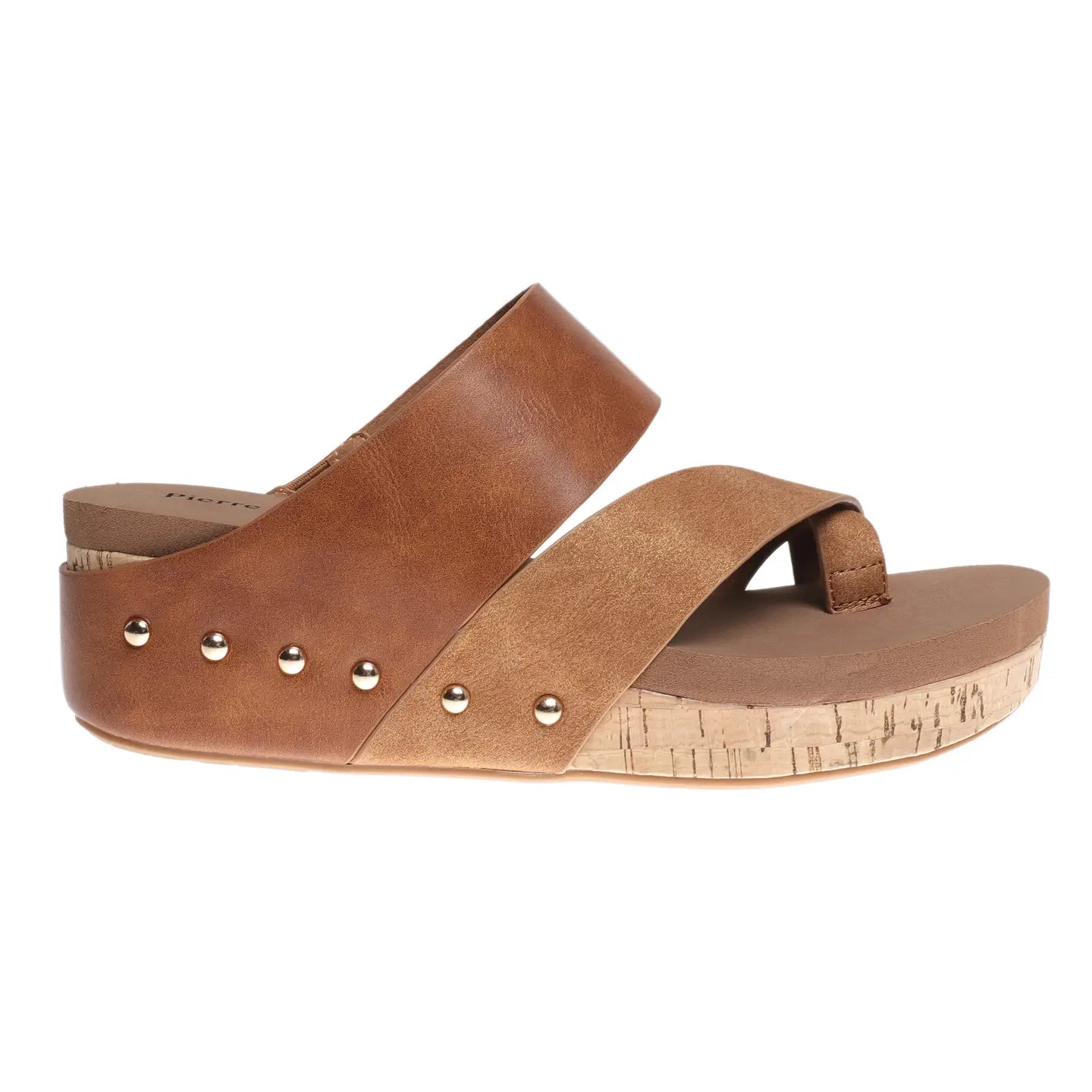 Tan Tricia Wedge