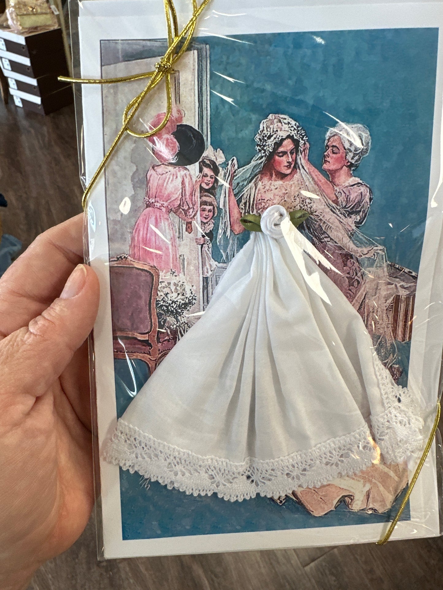 Keepsake Hankie Greeting Cards