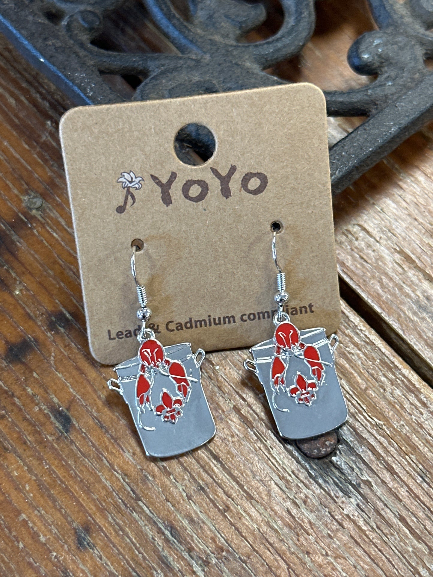 Crawfish Boil Earrings