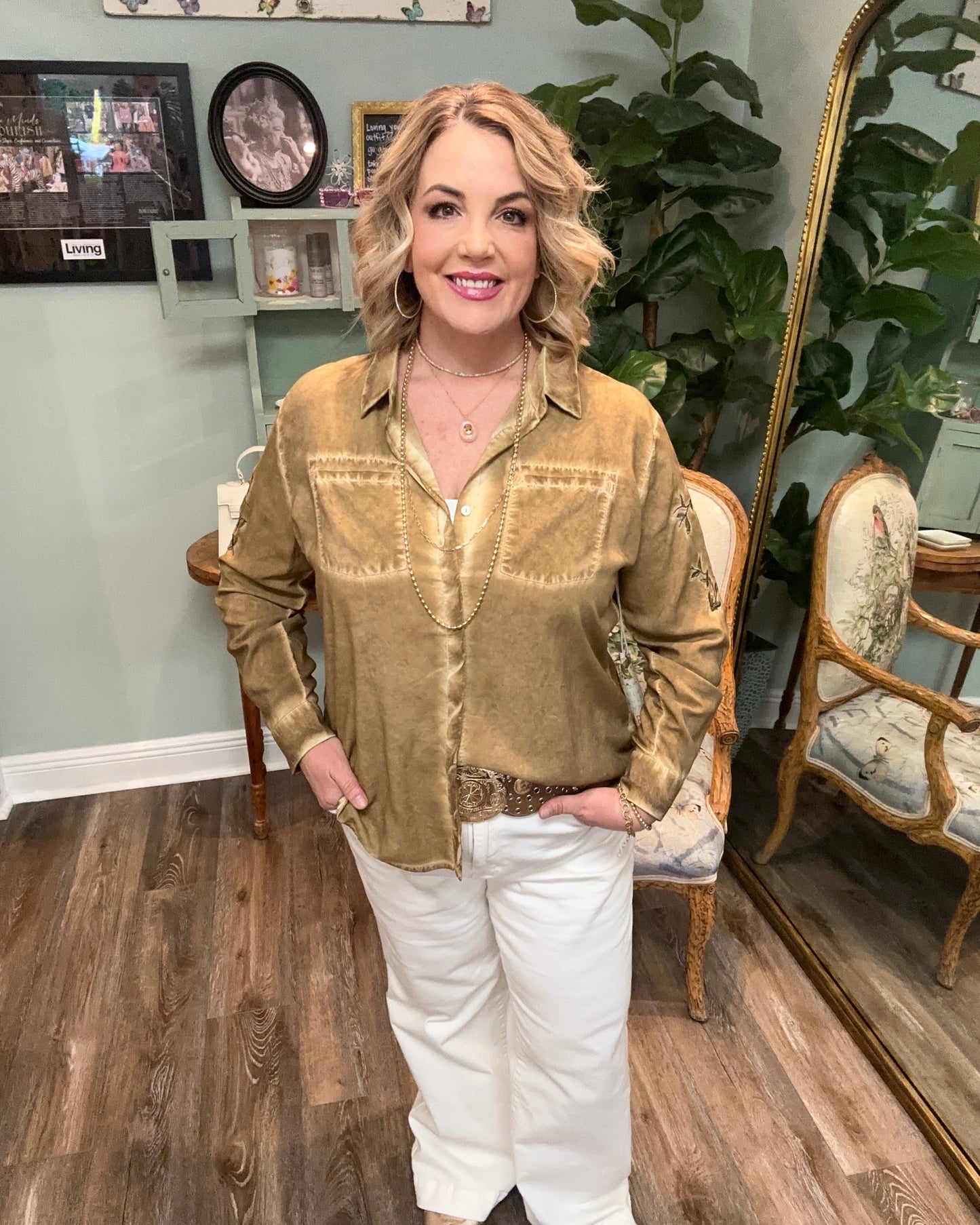 Vintage Brown Kate Shirt