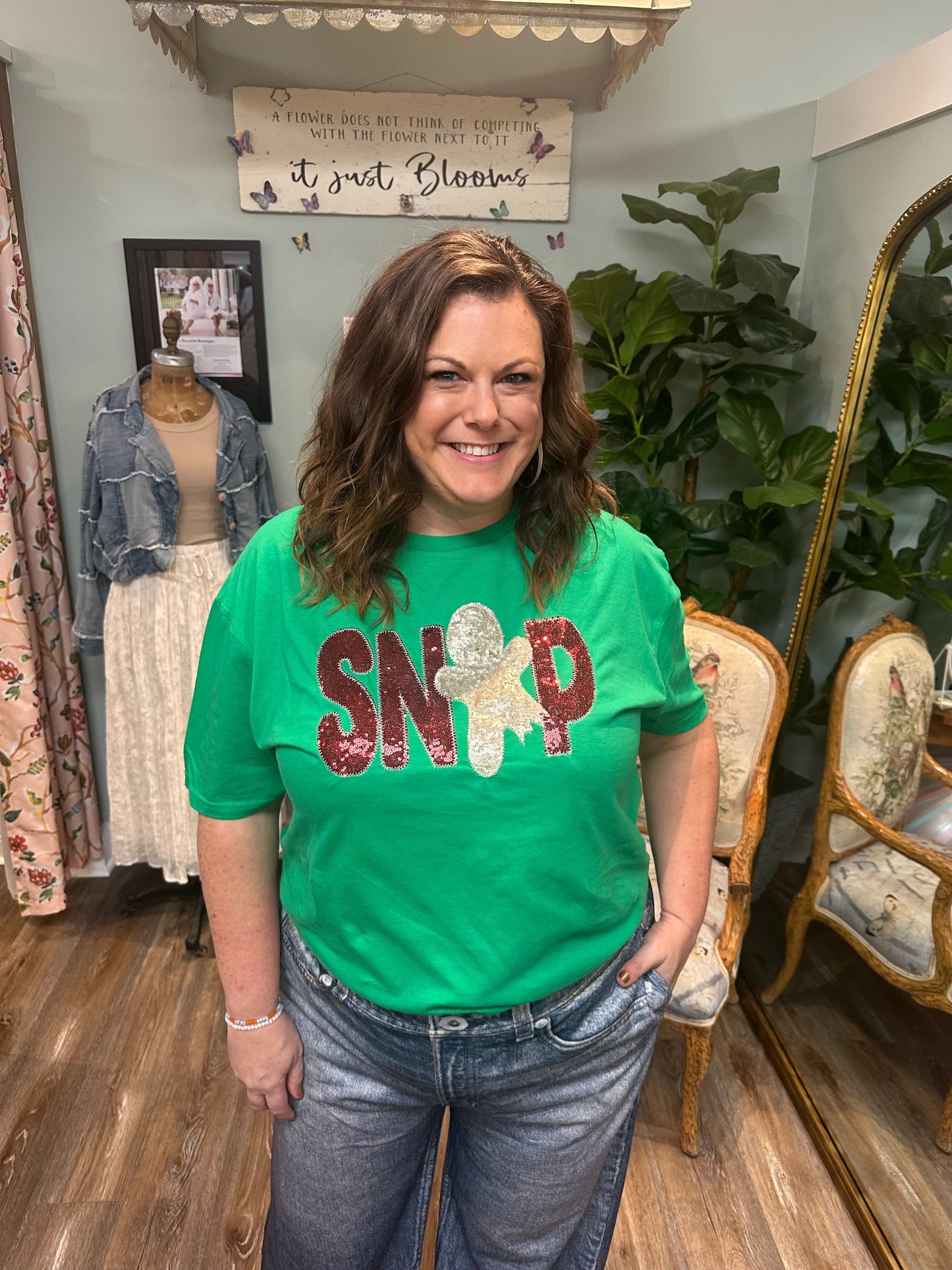 Gingerbread "Snap" Tee