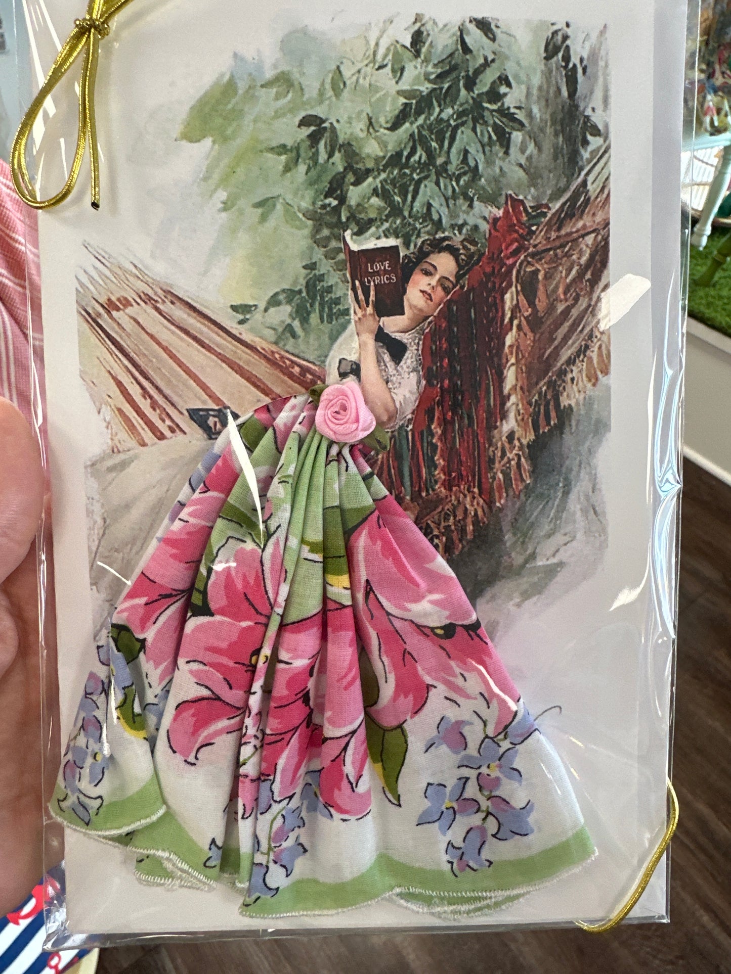 Keepsake Hankie Greeting Cards