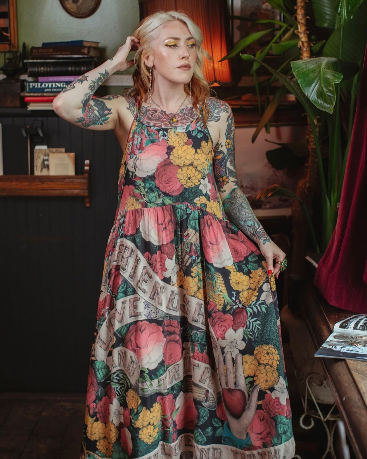 Market Of Stars Slip Dress