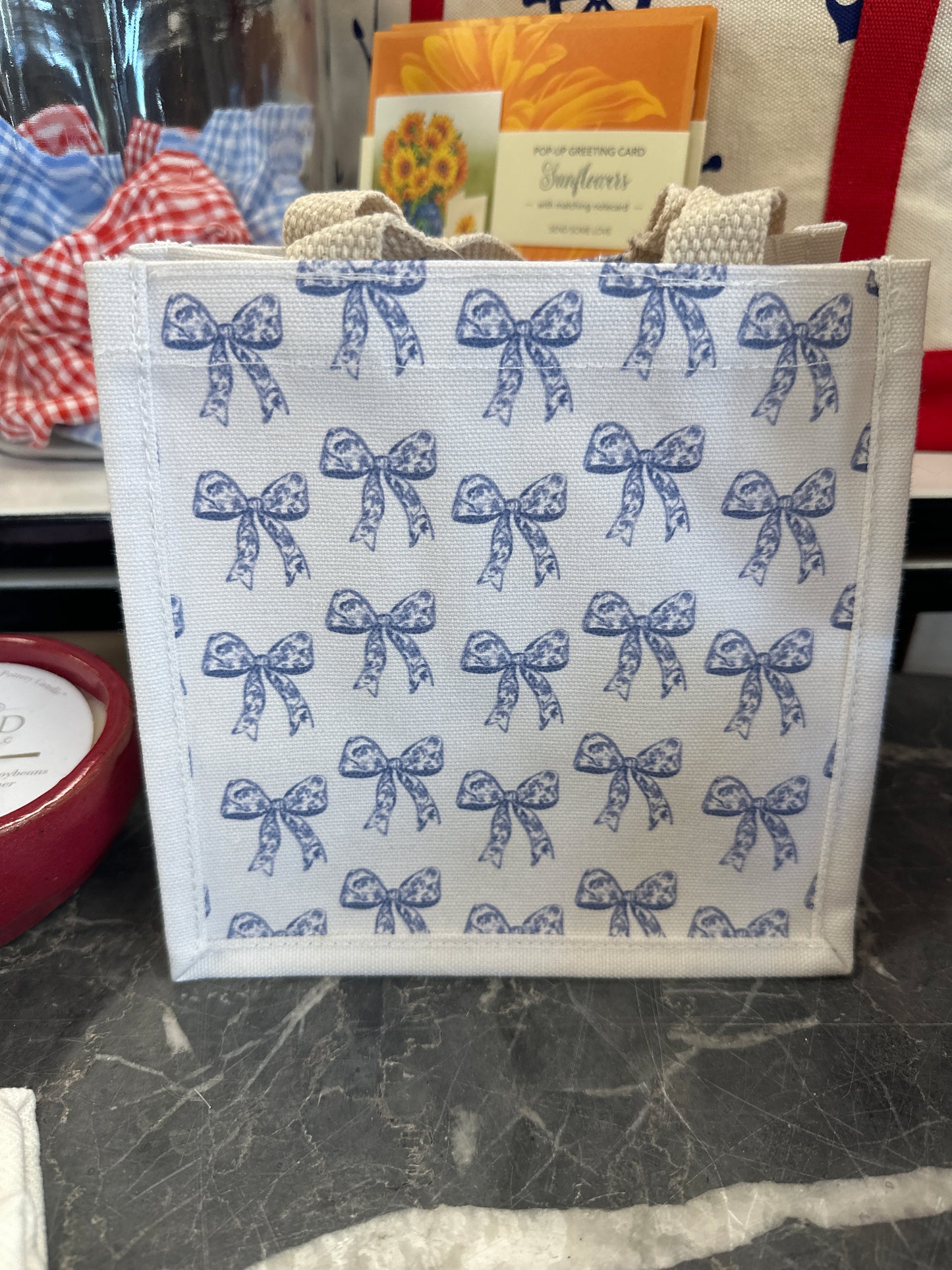 Grace Bow Small Tote