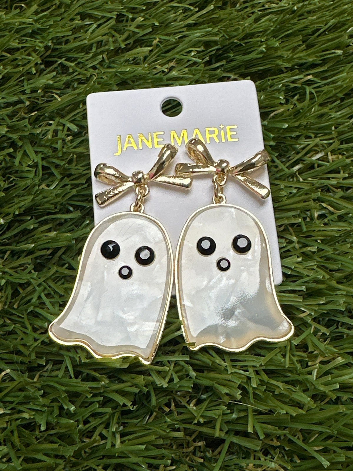 Pearly Ghost Earrings