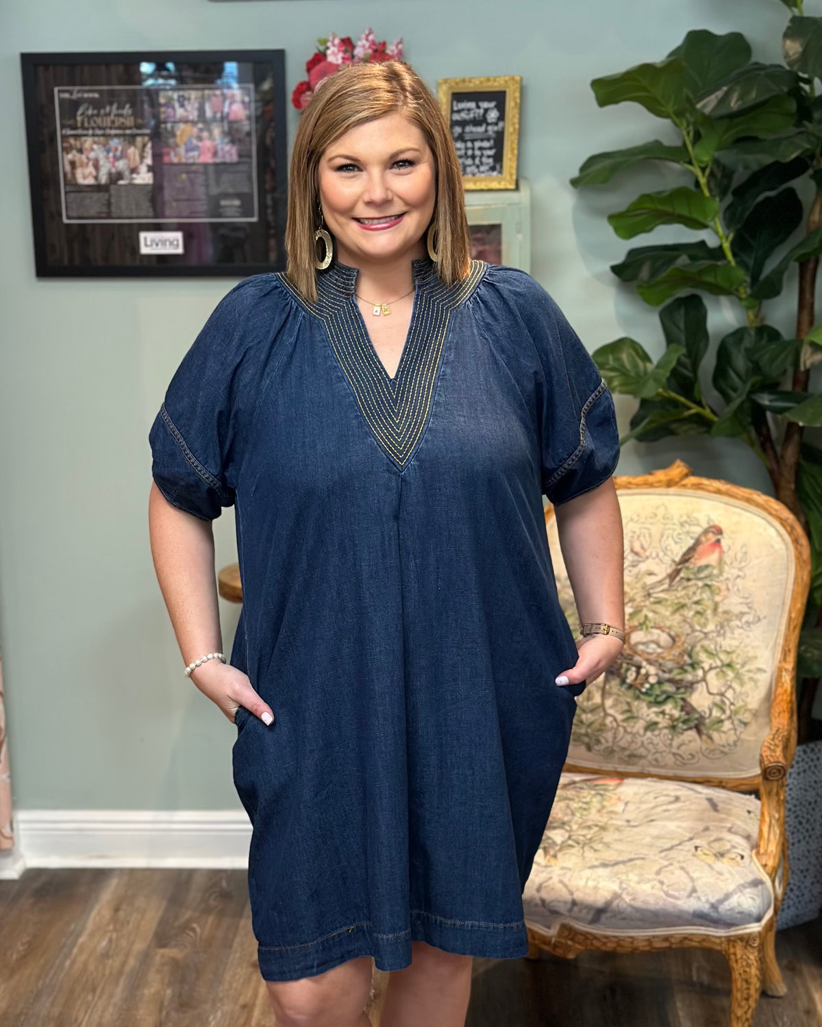 Denim Dress