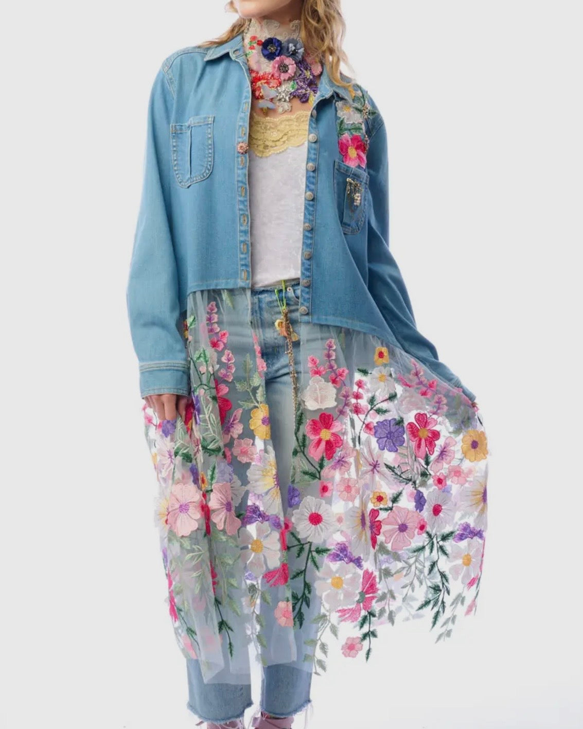 Celine Maxi Shirt
