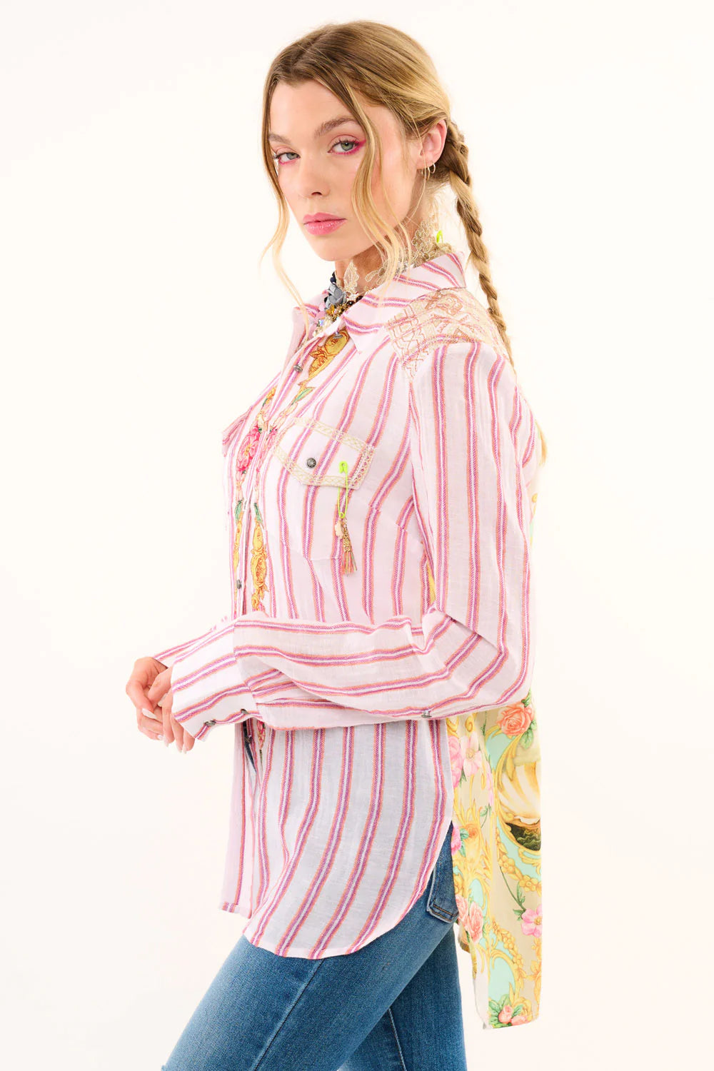 Birth of Venus Stripe Shirt