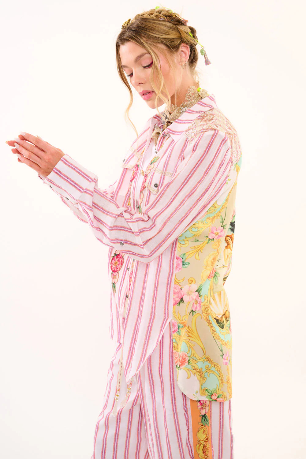 Birth of Venus Stripe Shirt
