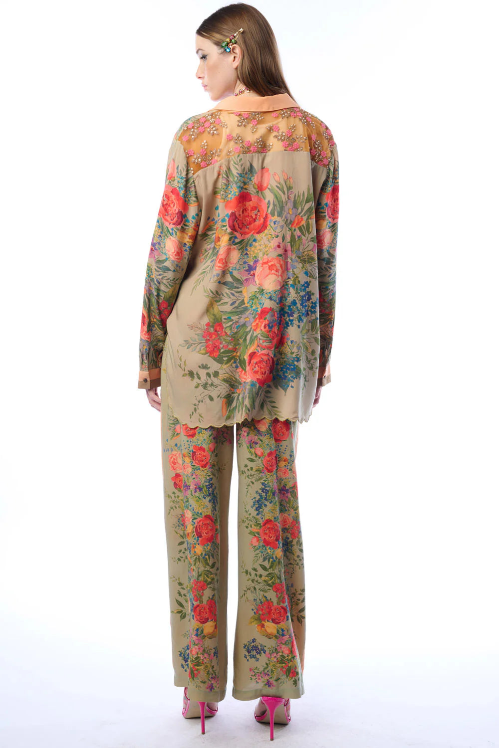 Vintage Emerald Roma Shirt