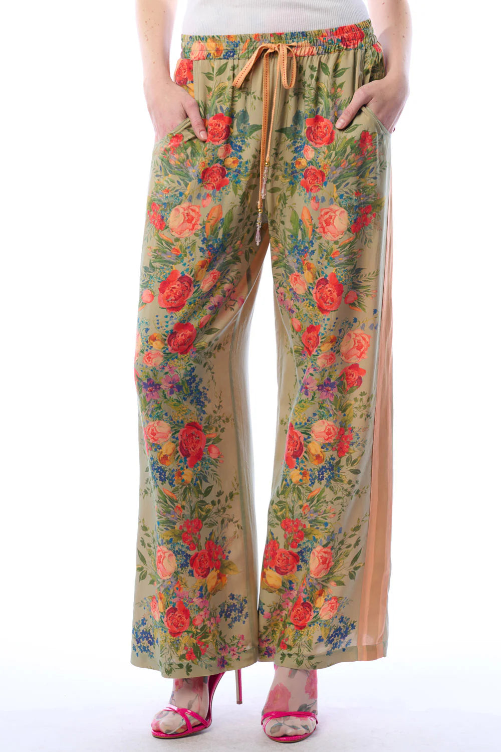 Vintage Emerald Roma Pants