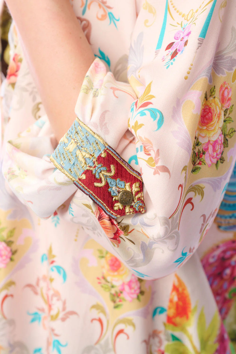 Earth Angel Button Down Blouse
