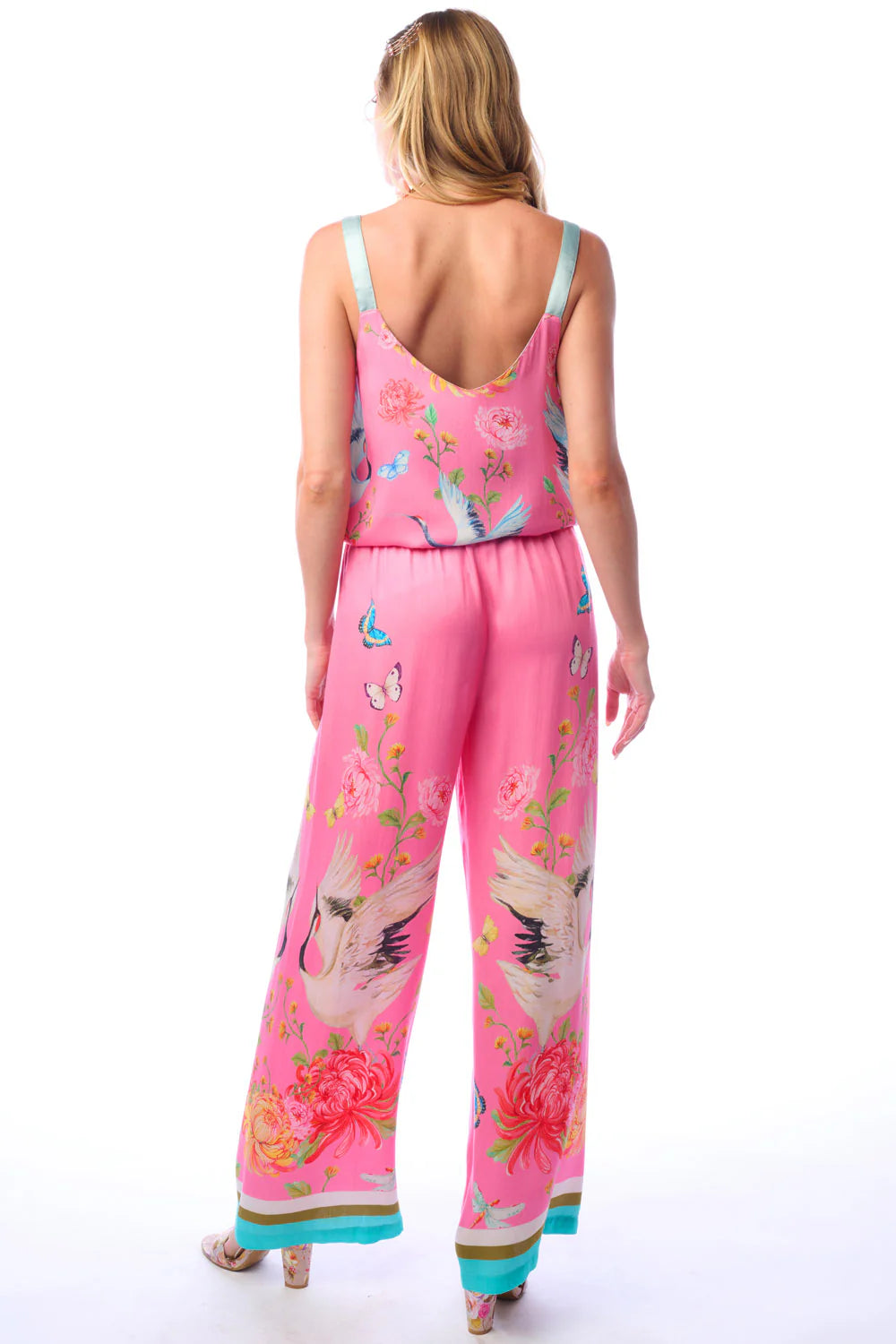 The Legend of The Crane Pants - Rose