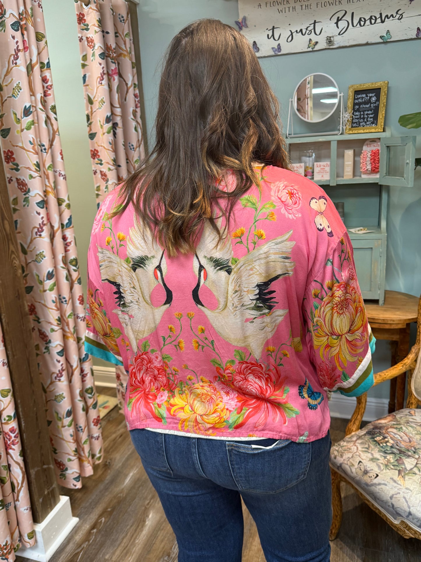 Legend of the Crane Kimono