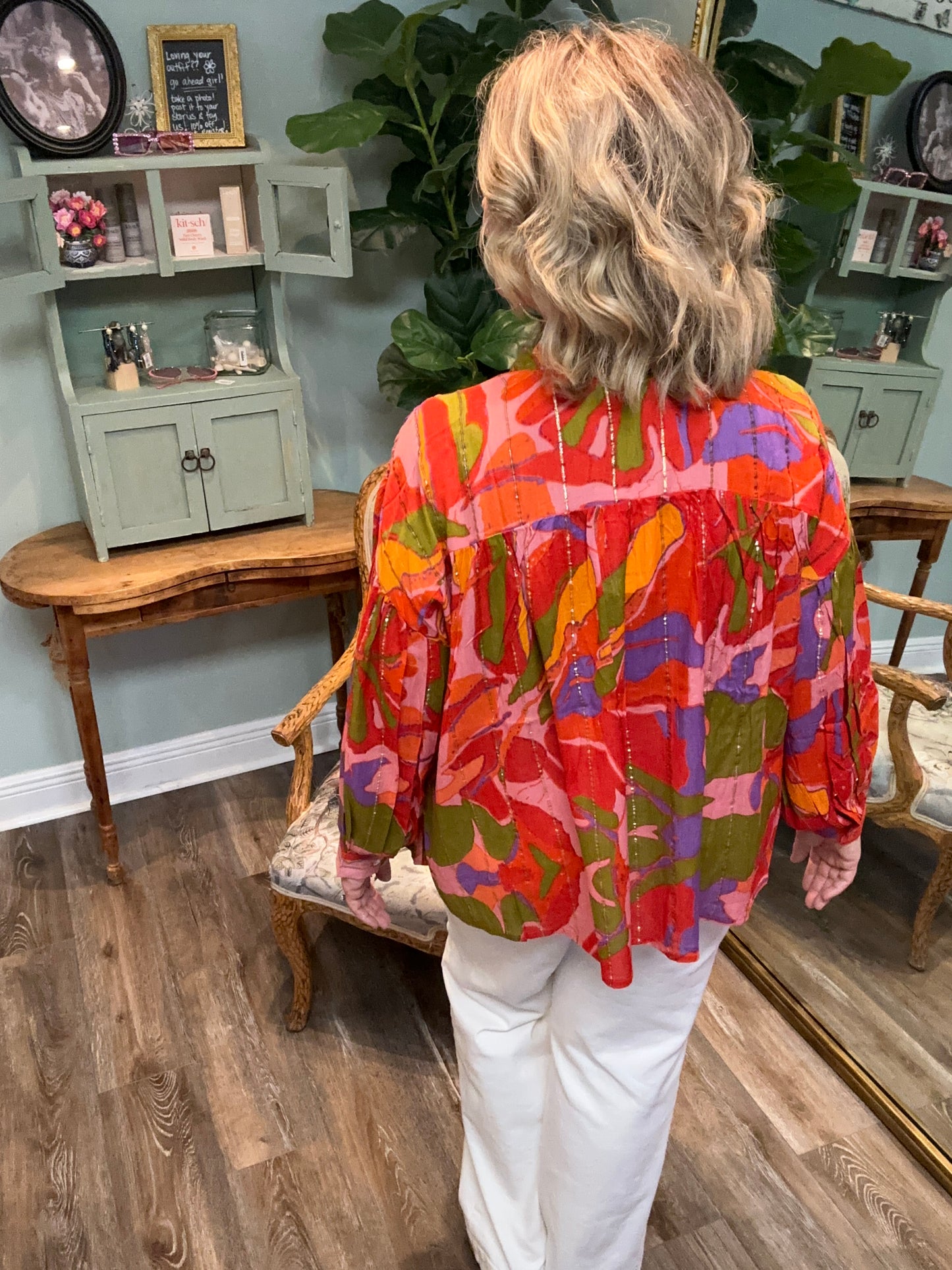 Juliette Multi Color Blouse