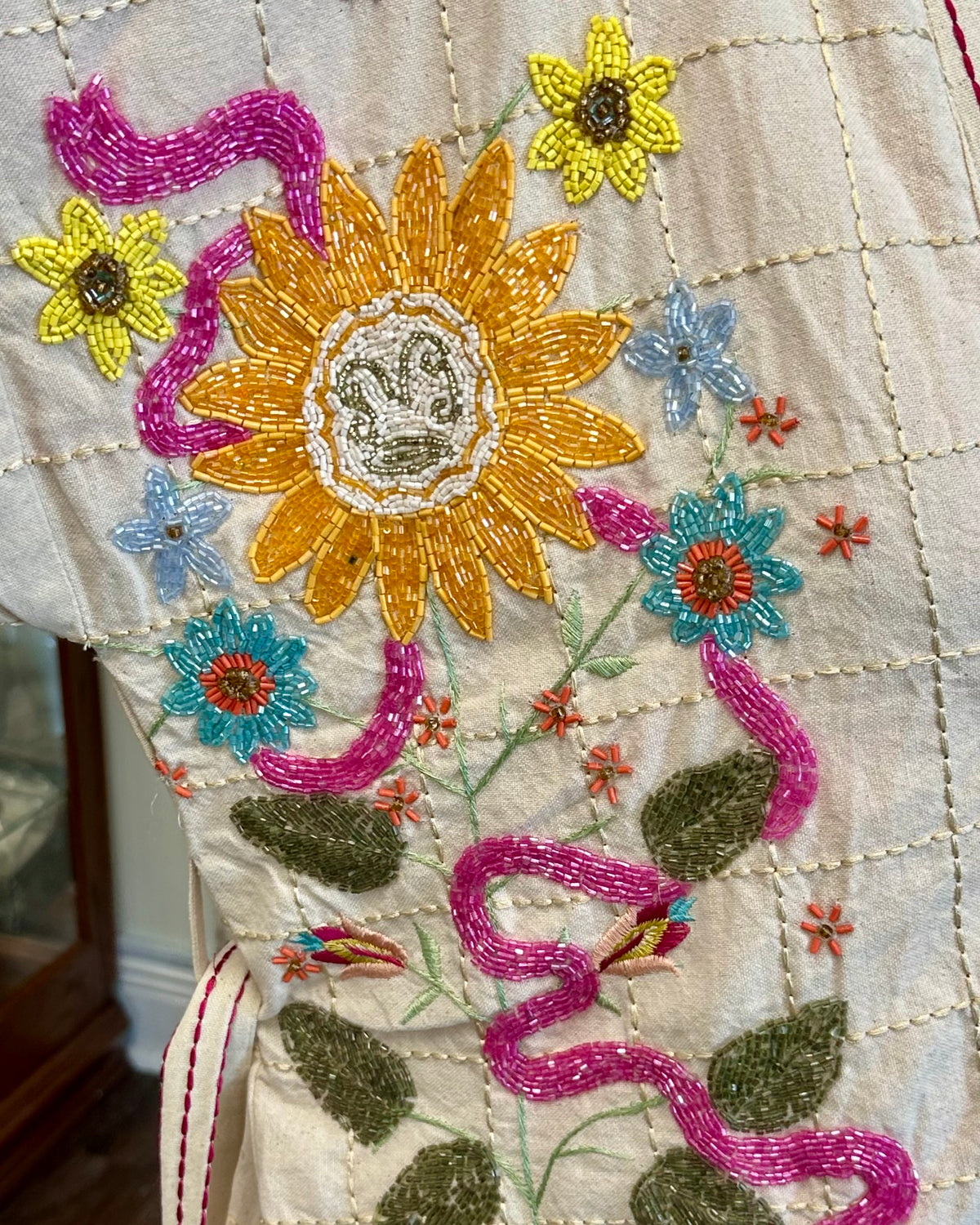 Embellished Cotton Cardigan