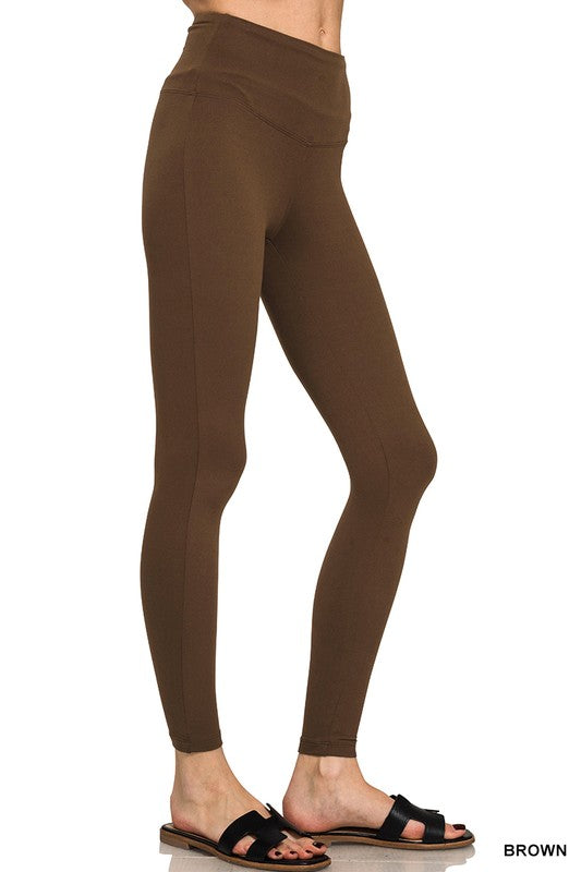 Wide Waistband Butter Leggings
