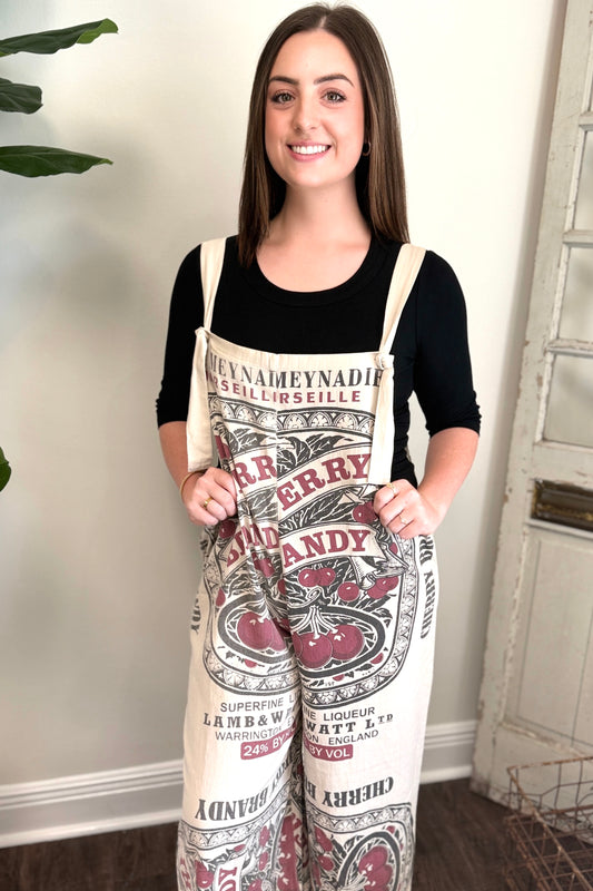 Cherry Brandy Coveralls