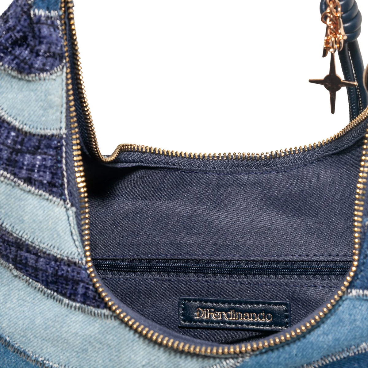 Desert Stitch Hobo Denim Bag