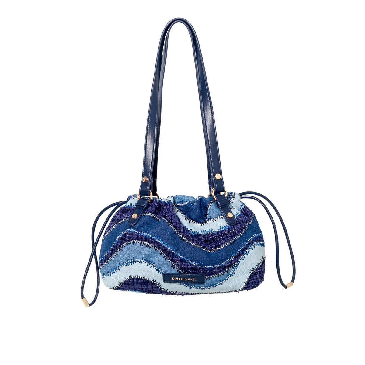 Desert Stitch Denim Shoulder Bag