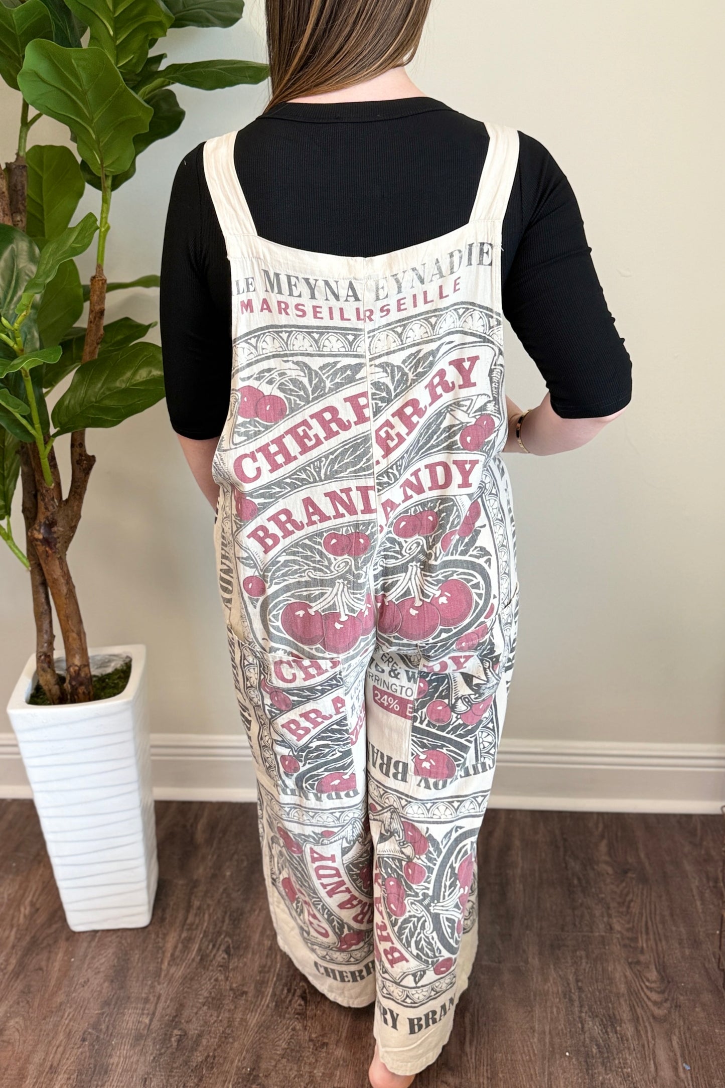 Cherry Brandy Coveralls