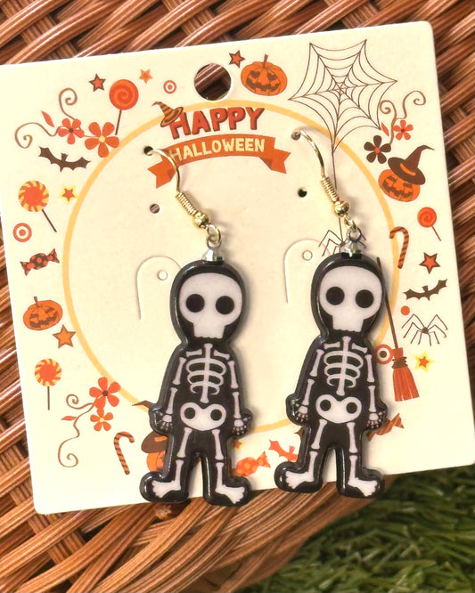Skeleton Dangle Earrings