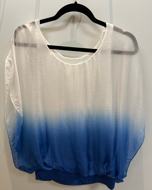 Ombre Silk Top