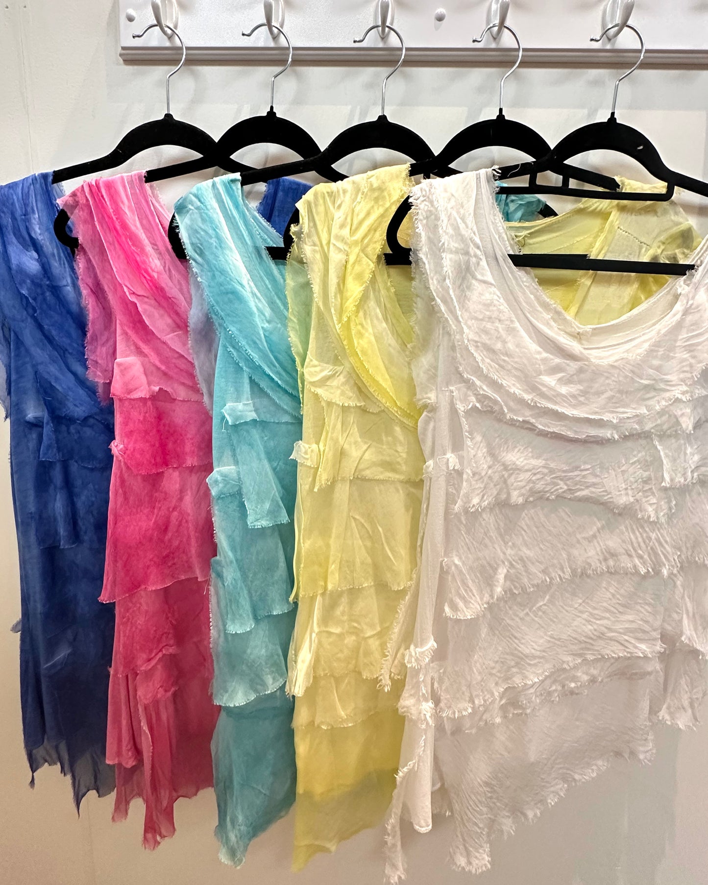 Asymmetrical Ruffle Top