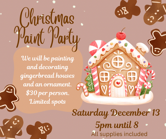 Christmas Fun Paint Party